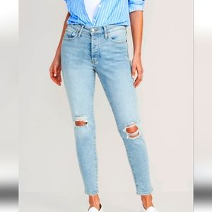 Old Navy High-Wasted O.G. Extra Stretch Jeans Size 14 NWOT